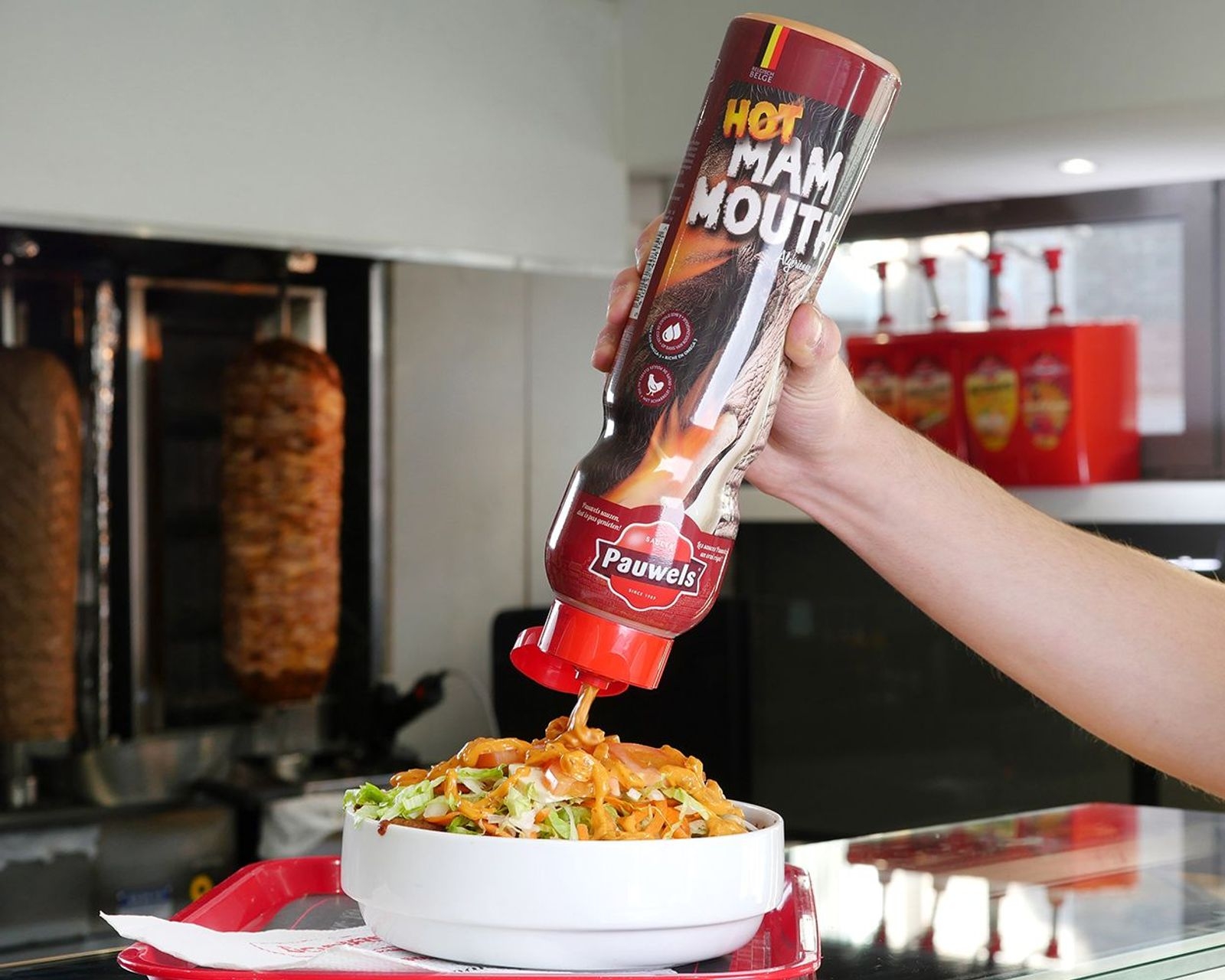 Hot Mammouth - de ideale topping voor exotische snacks